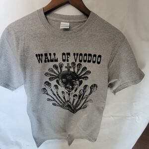 Wall of voodoo  band t shirt  size small sport gray
